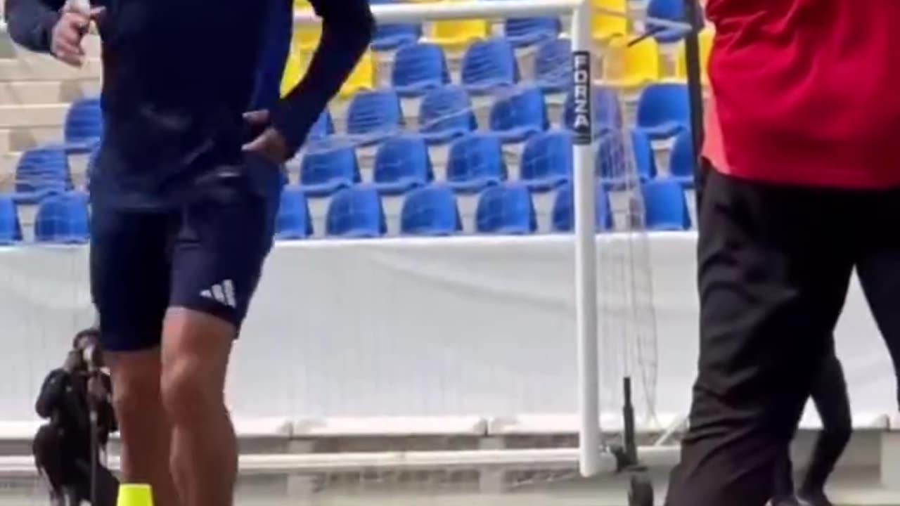 Watch this Cristiano Cristiano training session with Alnassr