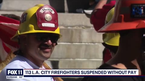 LA officials say they do not have enough firefighters… they literally TERMINATED