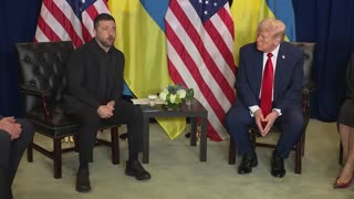 President Trump Holds a Meeting with the President of Ukraine, September 22, 2025
