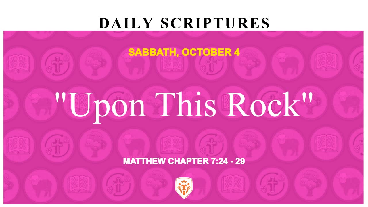 "Upon This Rock"