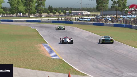 Race 132 IMSA Fixed A License LMP2 iRacing My Journey 4K
