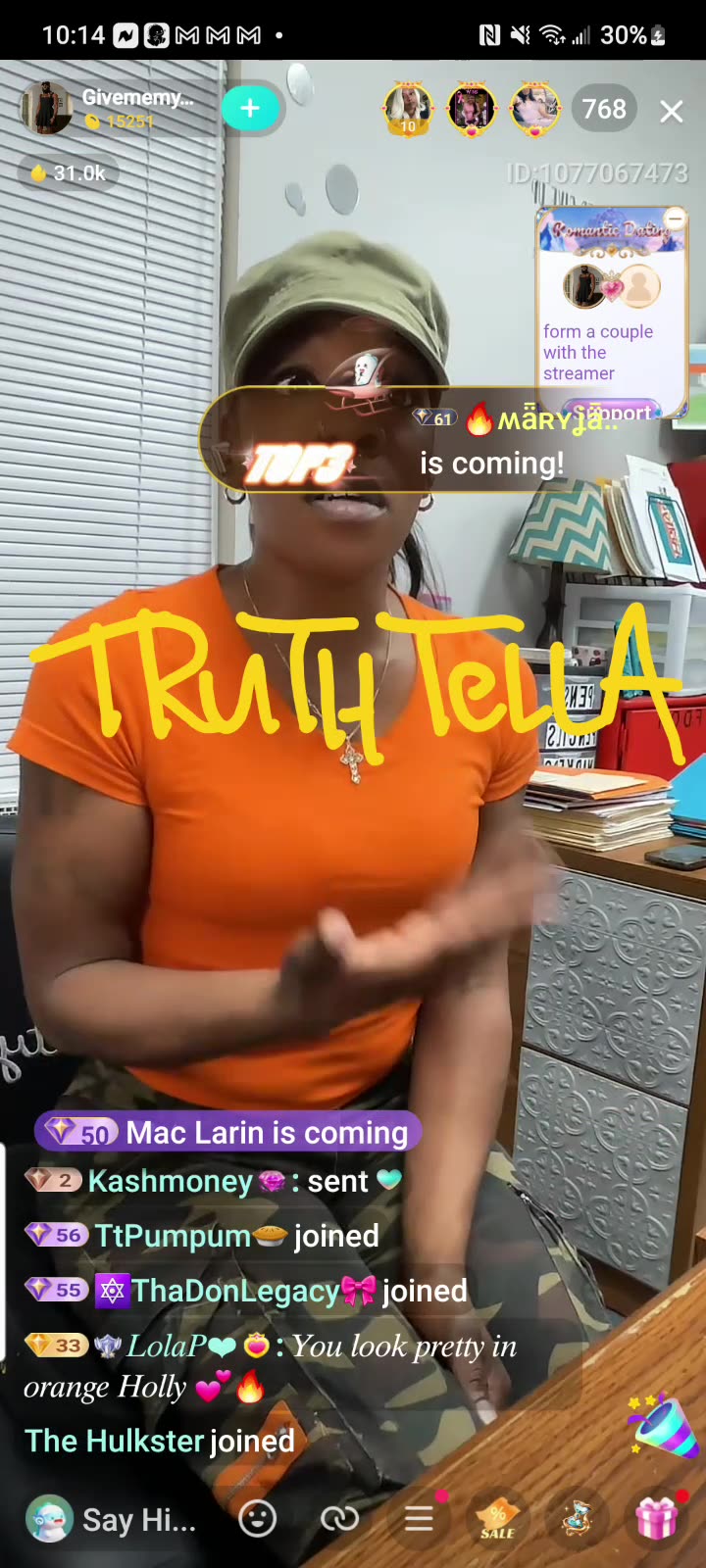 HOLLY 3RD SHIFT OBSESSING OVER OFFICIAL CITIZEN MORE & MORE