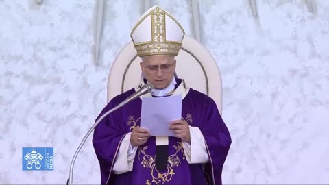 POPE LEO XIV to 150,000 in ENGLISH at MASS in LEBABNON
