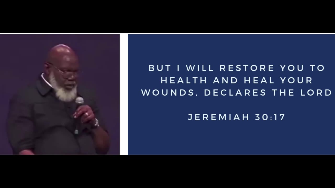 T.D.Jakes has a medical emergency episode while he was preaching- my comments on this and my prayers