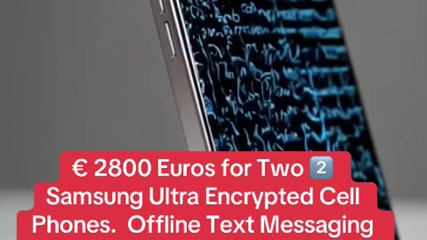 Chiphr Encrypted Phones 2025 by Encrygma.com . € 2800 Euro . Worldwide Shipments .