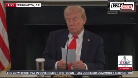🟢 WATCH: Marco Rubio Hands President Trump Emergency Note -- "I have to leave soon!"