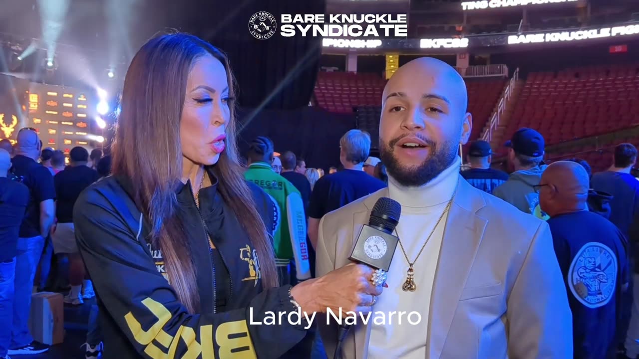 Lardy Navarro sits down with the Bare Knuckle Syndicate before BKFC 82