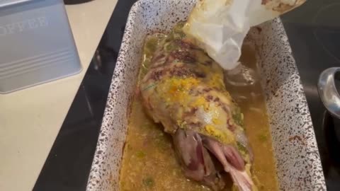 Melt-in-Your-Mouth Lamb with Potatoes and Vegetables!