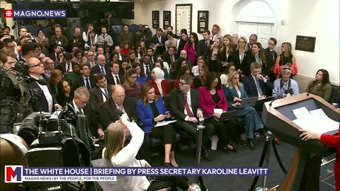 The White House | Briefing by Press Secretary Karoline Leavitt (Feb 25, 2025) [LIVE] [CC]