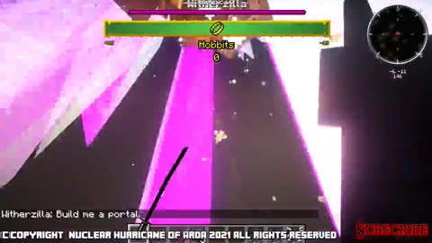 Minecraft mob battle witherzilla vs Sir Mcshitty asf