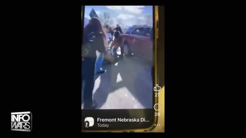 VIDEO: Leftists Now Using Children As Human Shields For ICE Riots!