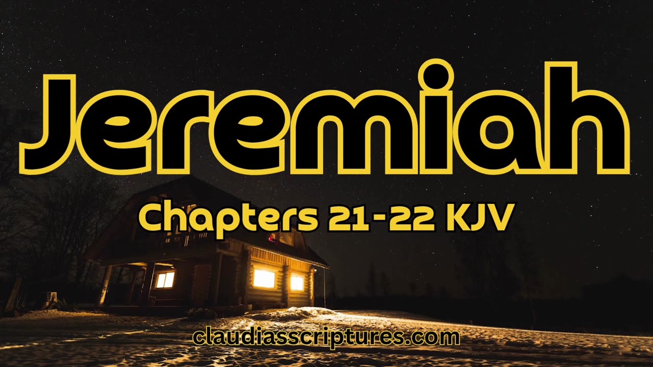 The Bible Series Bible Book Jeremiah Chapters 21-22 Audio