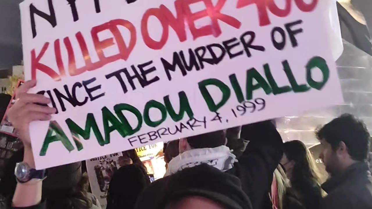 Today was "NATIONAL DAY OF PROTEST AGAINST POLICE BRUTALITY"