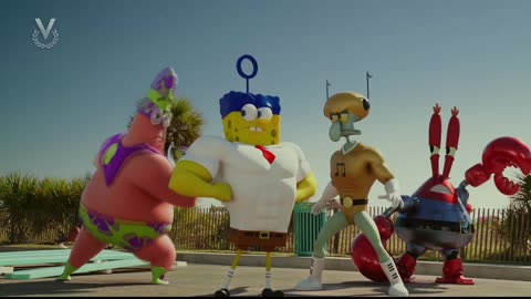 [Clip] Bob Esponja 2 | Bob y sus amigos se convierte en superhéroes | Venevisión
