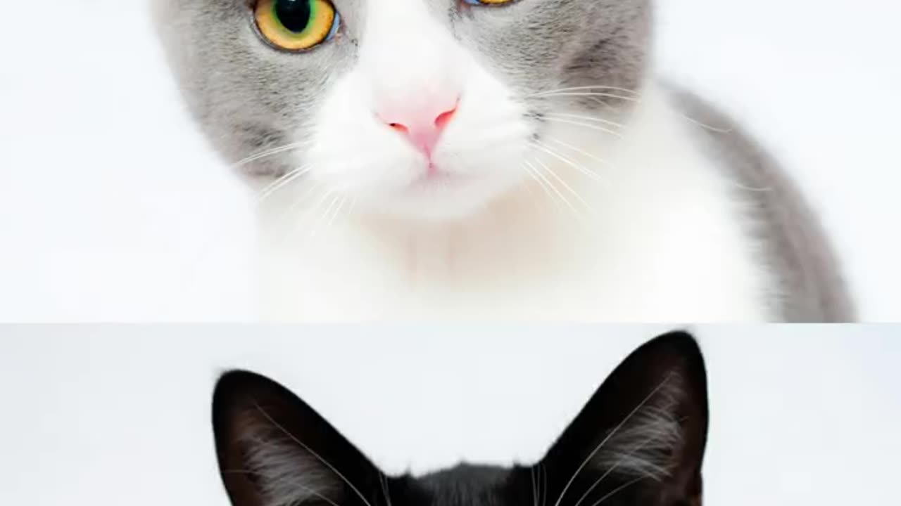📹 AI or Real Twin Cats 🐱 Which one is real