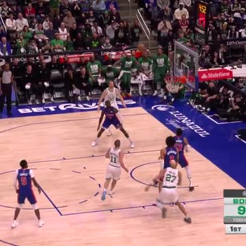 NBA - JT WITH THE TOUGH STEPBACK 😤