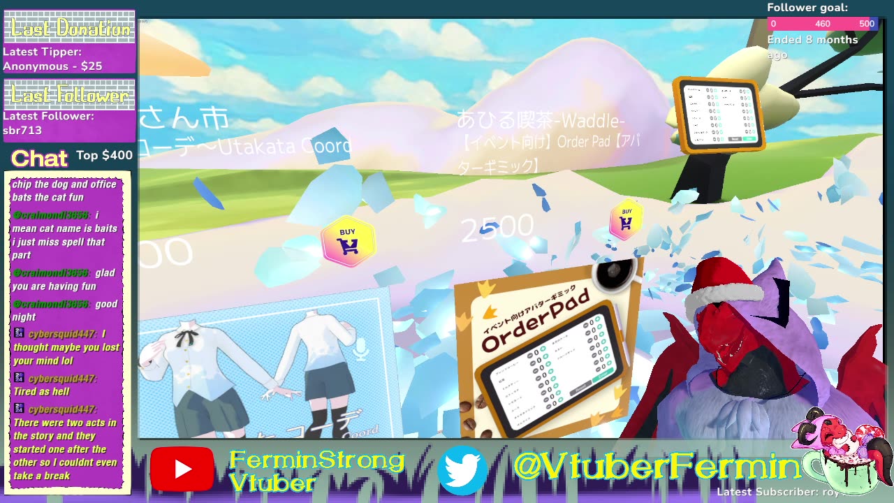 Shopping - VRChat - Dragon Vtuber