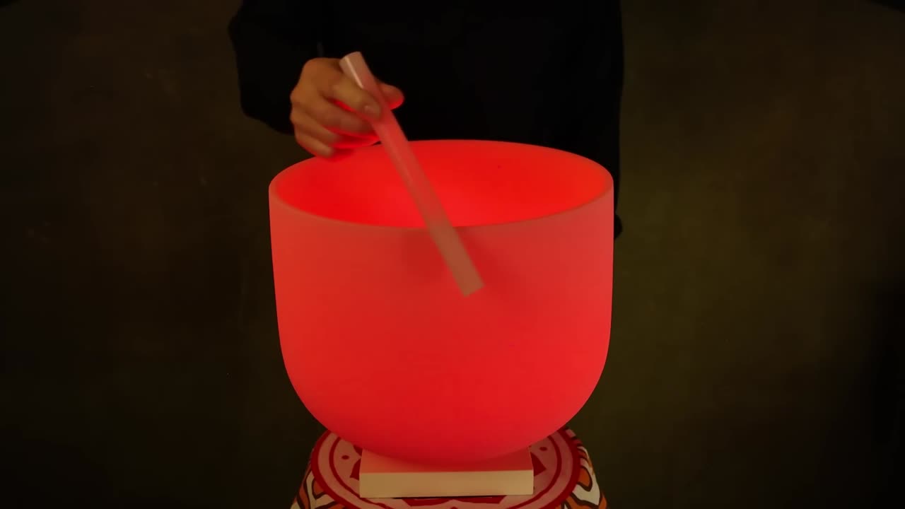 Root Chakra Crystal Singing Bowls, Remove Fear & Anxiety, Connect Yourself to the Universe