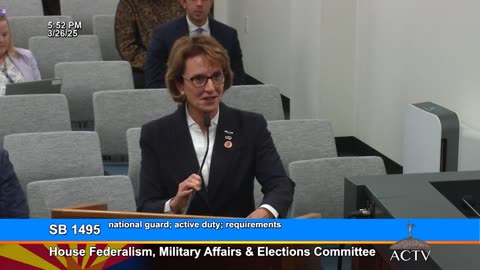 Sen. Wendy Rogers Champions The Defend The Guard Act (SB1495)