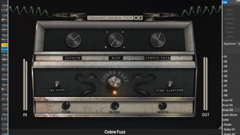 Cobra Fuzz Distortion by Safari Pedeals