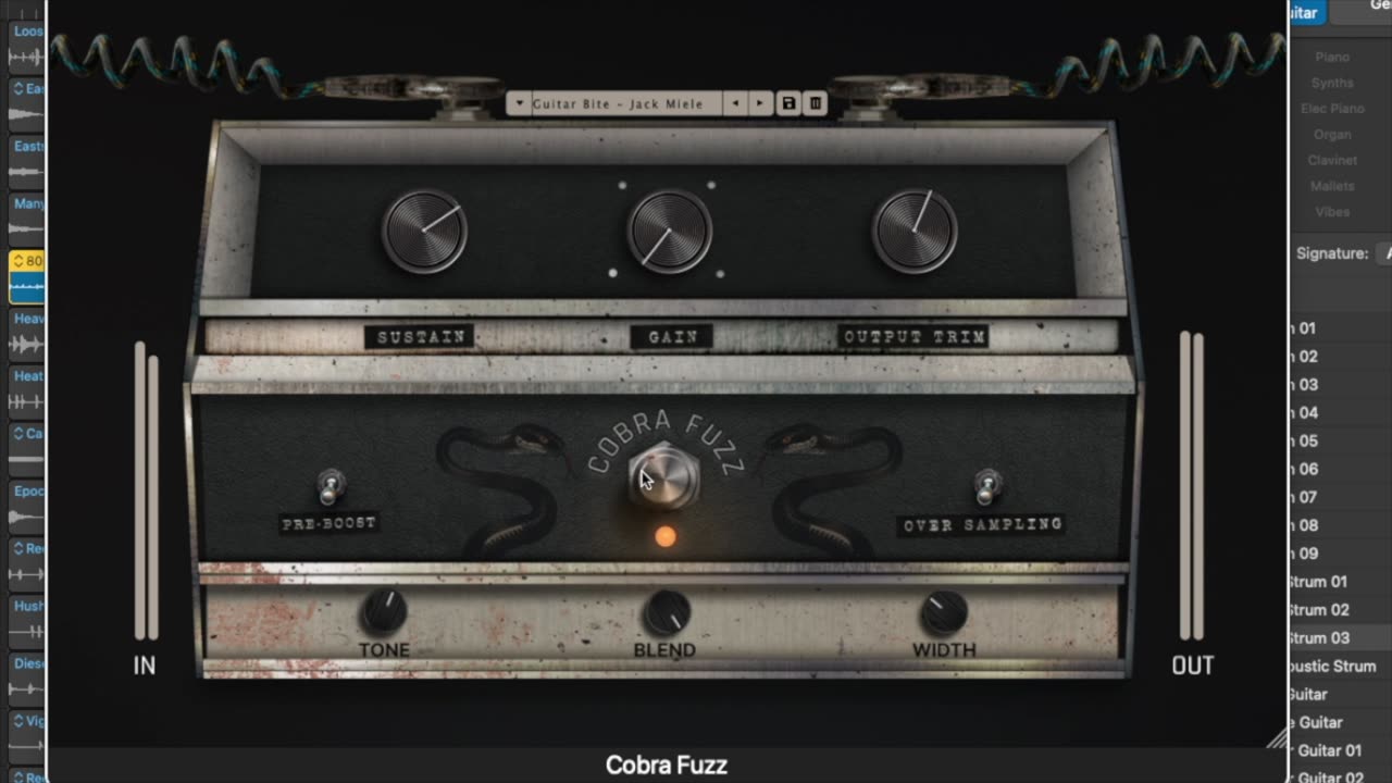 Cobra Fuzz Distortion by Safari Pedeals