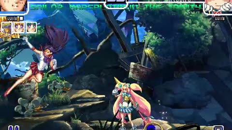 Sailor Moon, Sailor Mars, Sailor Venus, and Sailor Mercury (Me) Vs Platinum the Trinity