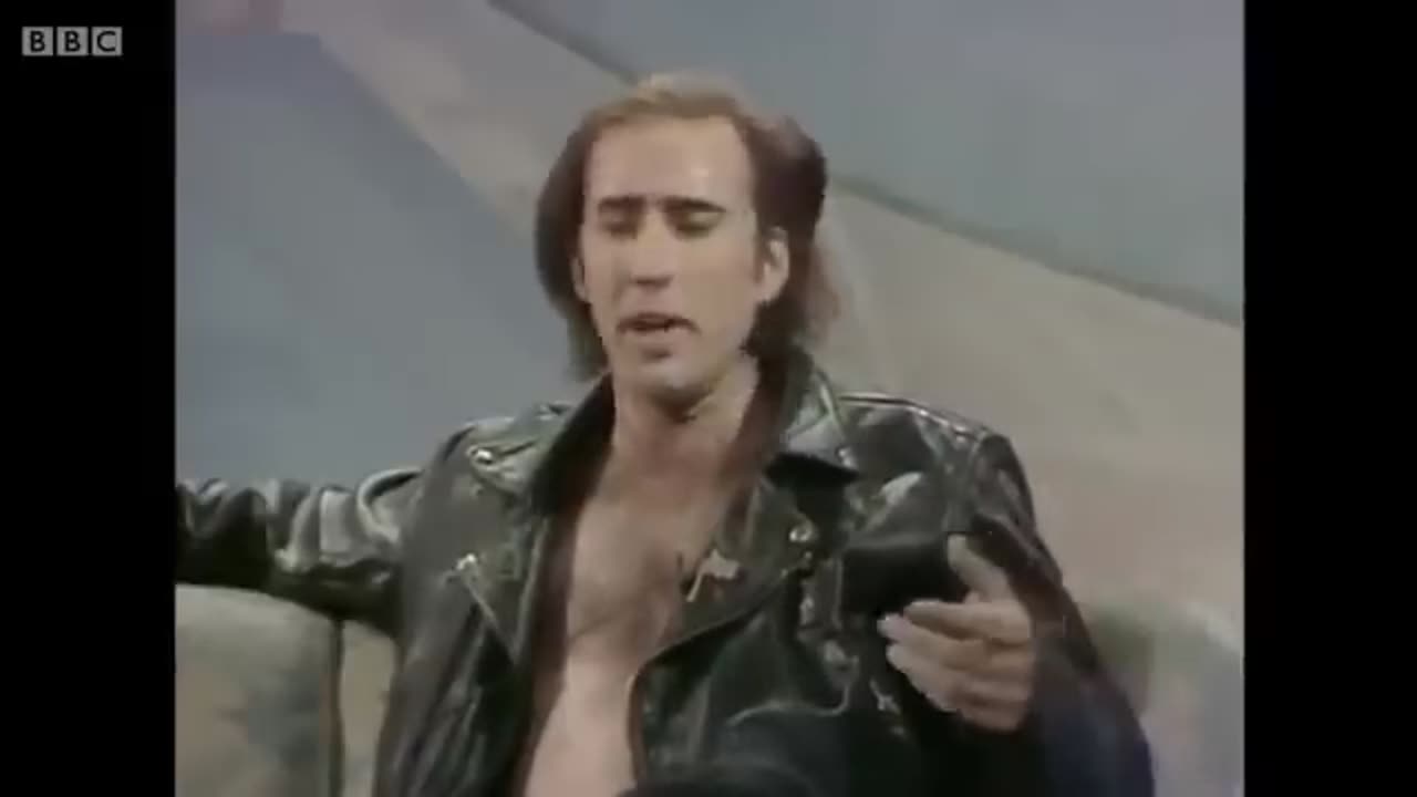 Nicholas Cage on Wogan 1990