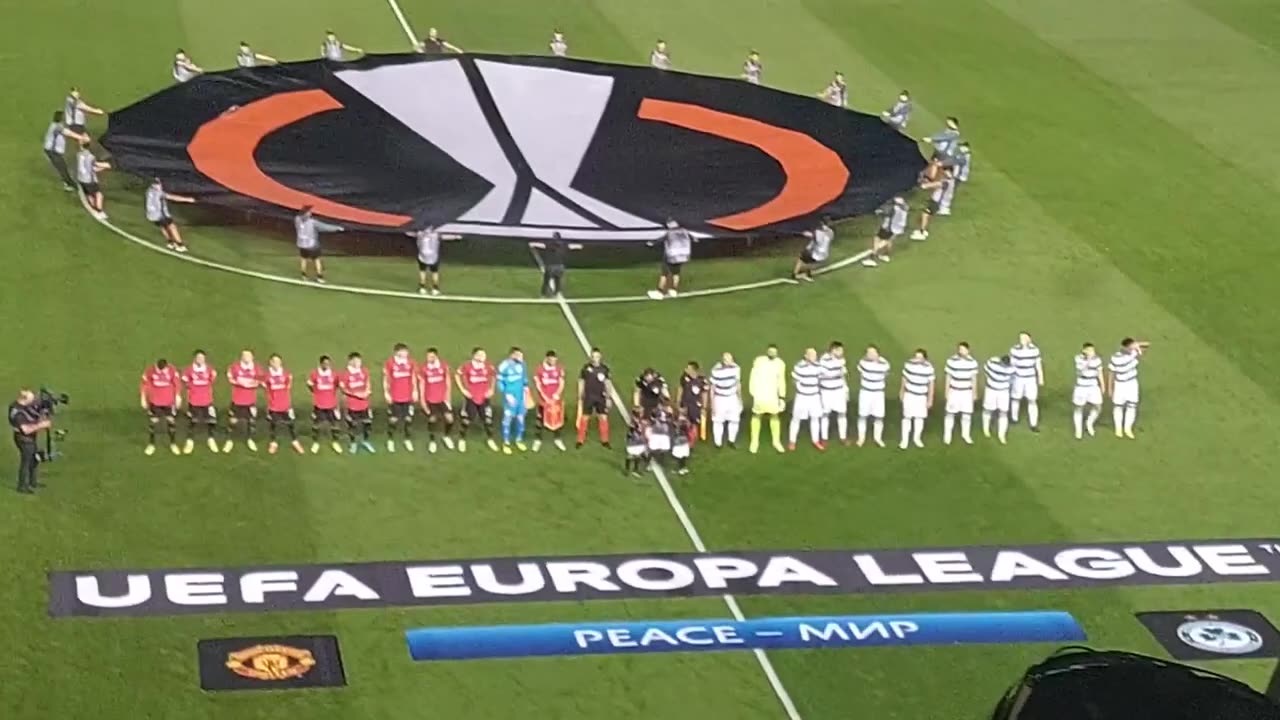 Omonia Nicosia vs Manchester United splendid atmosphere (UEFA Europa League)