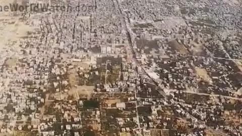 Apocalyptic Aerial footage catches glimpse of MASSIVE destruction of Gaza