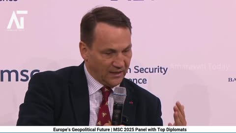 Polish Globalist Sikorski Threatens to Deny Trump the Nobel Peace Prize if Ukraine Peace Is Not Fair