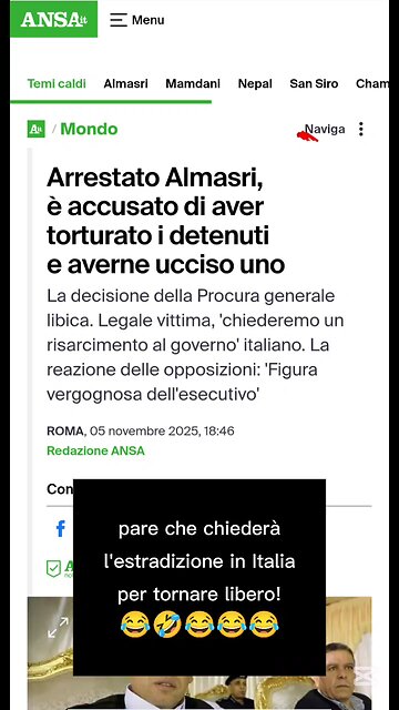 la notizia del giorno