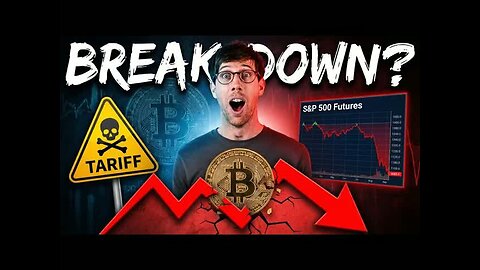 Will Stocks and Tariffs Crash Bitcoin Again? (important must hold level for BTC)