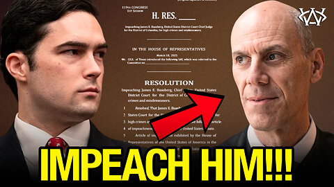 Articles of Impeachment FILED against Judge Boasberg!!
