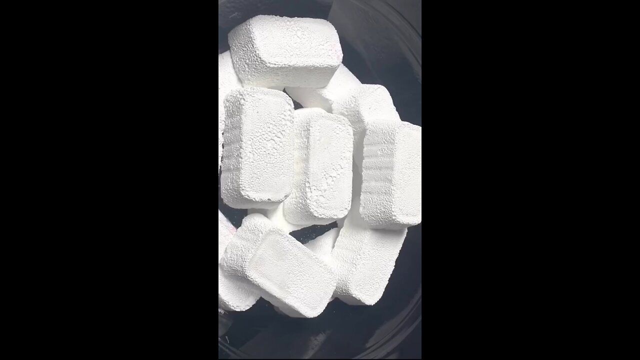 white⚪ puff chalk asmr