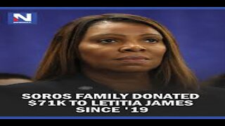 Soros Family Donated $71K to Letitia James Since '19