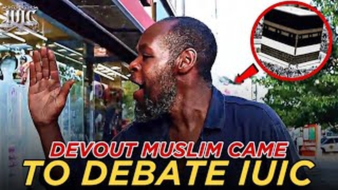 DEVOUT MUSLIM CAME TO DEBATE IUIC #VIRAL #TRENDING #REACTION