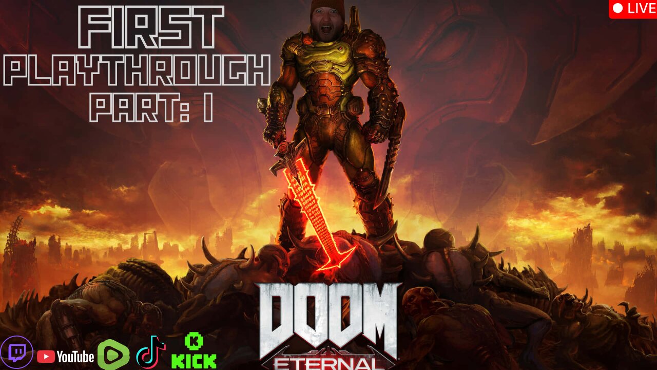 🔴 DOOM Series 1st Playthrough! 🔴