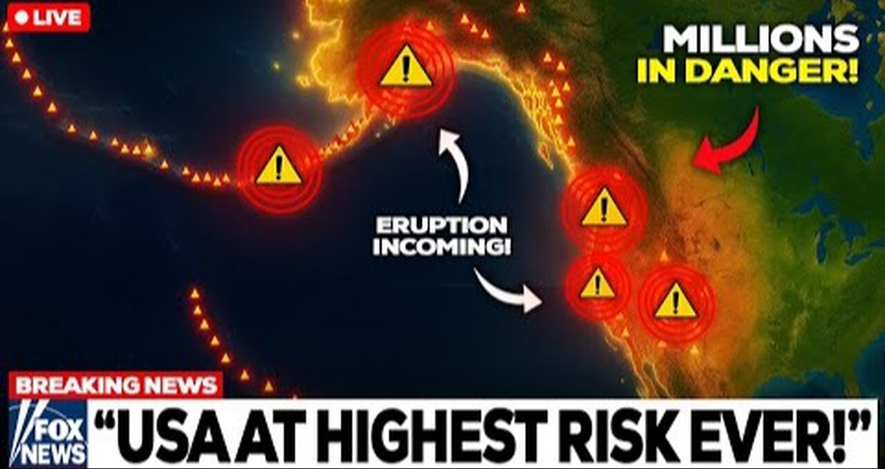 Scientists TERRIFIED as America’s Volcanoes WAKING UP Without Warning!