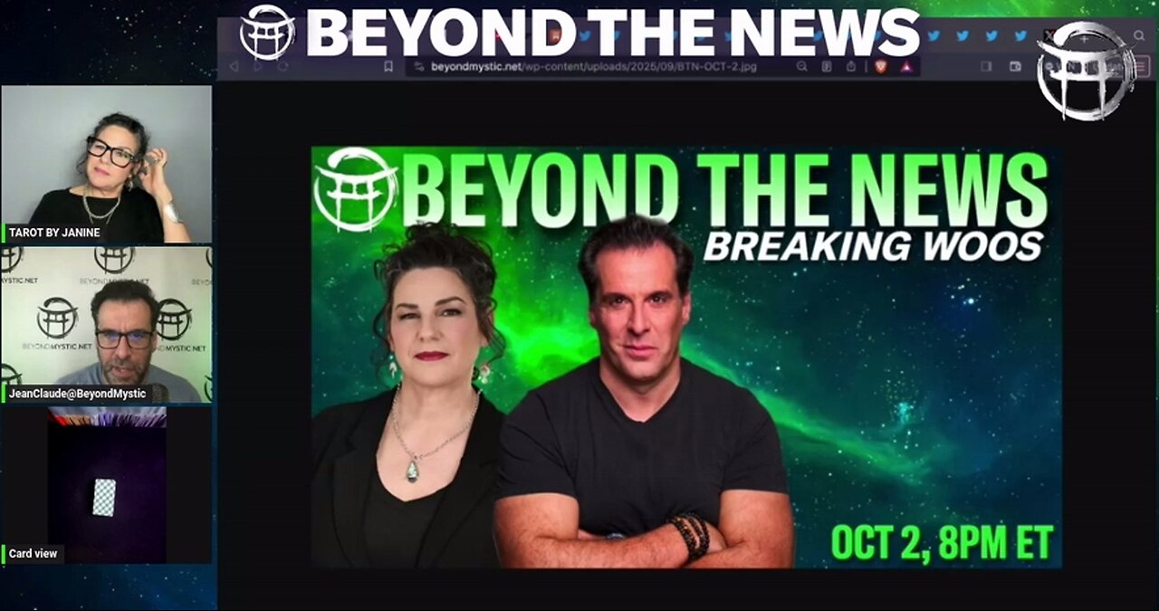 BEYOND THE NEWS with JANINE & JEAN-CLAUDE - OCT 2, 2025