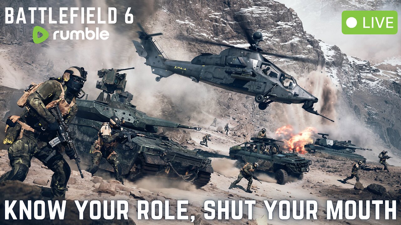 🔴LIVE - BATTLEFIELD 6💥IN THE TRENCHES GETTING DIRTY💥