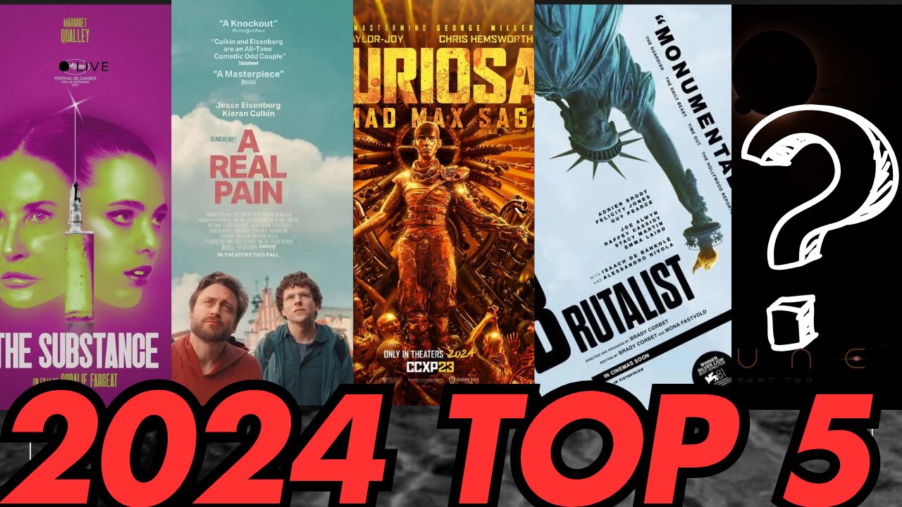 Top 5 movies 2024 imbd