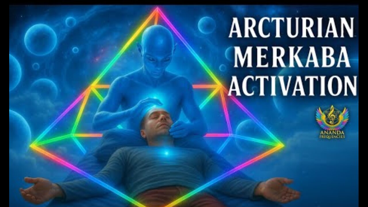🔵 Arcturian Merkaba Light Code Transmission | Activate Your Divine Vehicle of Ascension