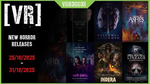 New Horror Releases This Week (25/10/25 - 31/10/25)