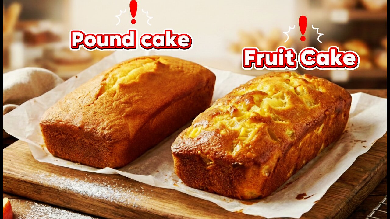 2 In 1 Pound Cake 🎂 🥮