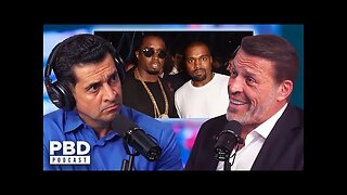 "Diddy’s Businesses Were FALLING APART" - Tony Robbins WILD Moments Coaching Diddy, Kanye & Kim K