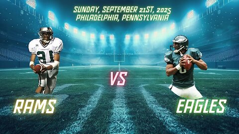 Los Angeles Rams @ Philadelphia Eagles, Week 3, Diggin' Deeper Into the NFL