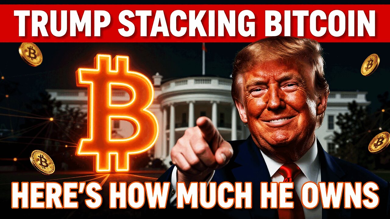 President Donald Trump Just Revealed He’s Stacking Bitcoin | Here’s How Much He Owns