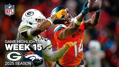 Green Bay Packers vs Denver Broncos week 15 game highlights