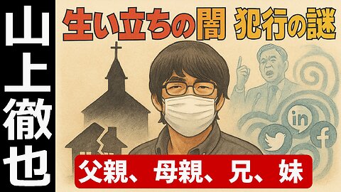 🤔安倍銃撃犯・山上徹也の父親、母親、兄妹と生い立ち。そして、犯行に至る謎