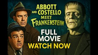 Abbott and Costello Meet Frankenstein (1948) | Full Movie | Classic Horror Comedy